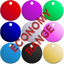 Circle Tags - Economy Range